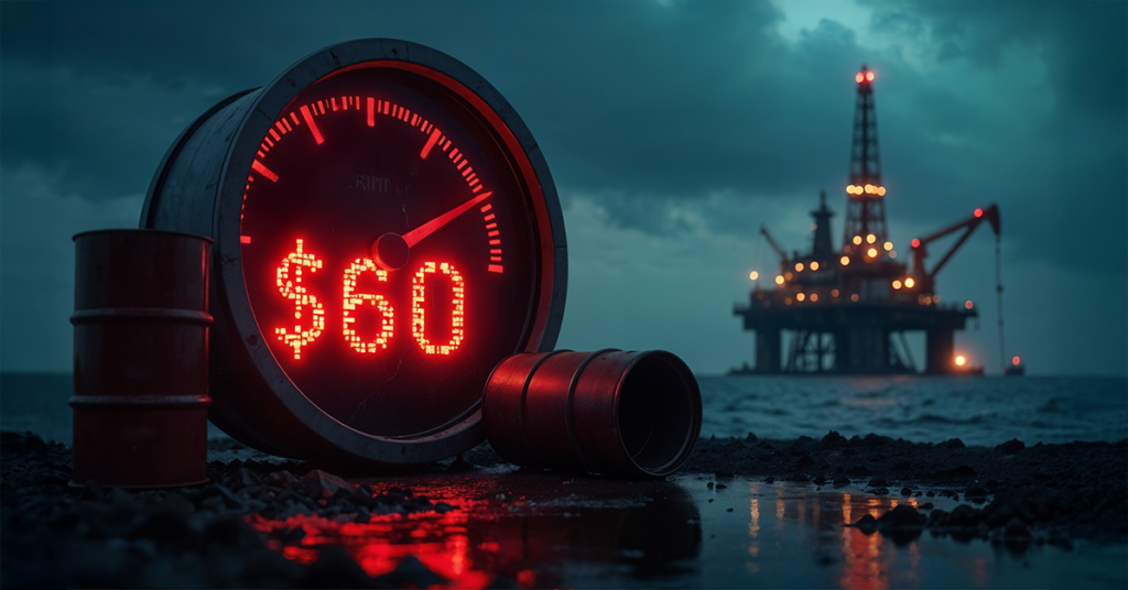 Oil drops to four-year low as fears of recession grow