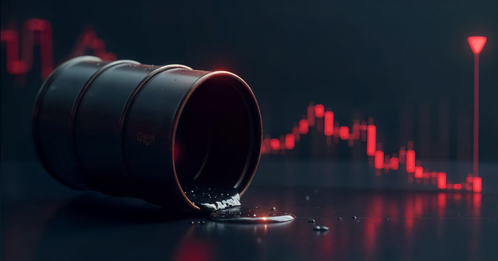 Oil Declines Again After Bullish Correction, Brent at $61